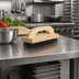 Thumbnail image #2 for Winco Butcher Block Brush with Steel Bristles, 9-1/4 x 3-3/4 x 1 Inches