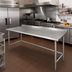 Thumbnail image #2 for Eagle Spec-Master 144-Inch x 36-Inch Stainless Steel Work Table with 1-1/2-Inch Rear Upturn