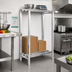 Thumbnail image #2 for Lifetime Tough Channel Style Aluminum Dunnage Shelving, 2-Shelf, 60 x 20 x 64 Inches