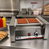Thumbnail image #2 for Benchmark 10-Hot-Dog Countertop Roller Grill, Stainless Steel, 120V