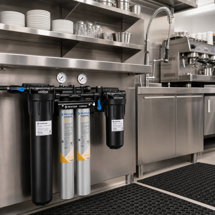Product image #2 for Everpure High Flow CSR Twin 7FC Dual-Outlet Water Filtration System