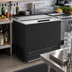Thumbnail image #2 for Serv-Ware 36-Inch Glass Froster (Glass Chiller) with Top Sliding Doors