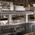 Thumbnail image #2 for Perlick Bridge Tee Extra High Countertop Glycol-Cooled Draft Beer Tower with 30 Faucets, Stainless Steel