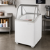 Thumbnail image #2 for Turbo Air 26-Inch Curved Glass Ice Cream Dipping Cabinet, 4 x 3-Gallon Tub Capacity