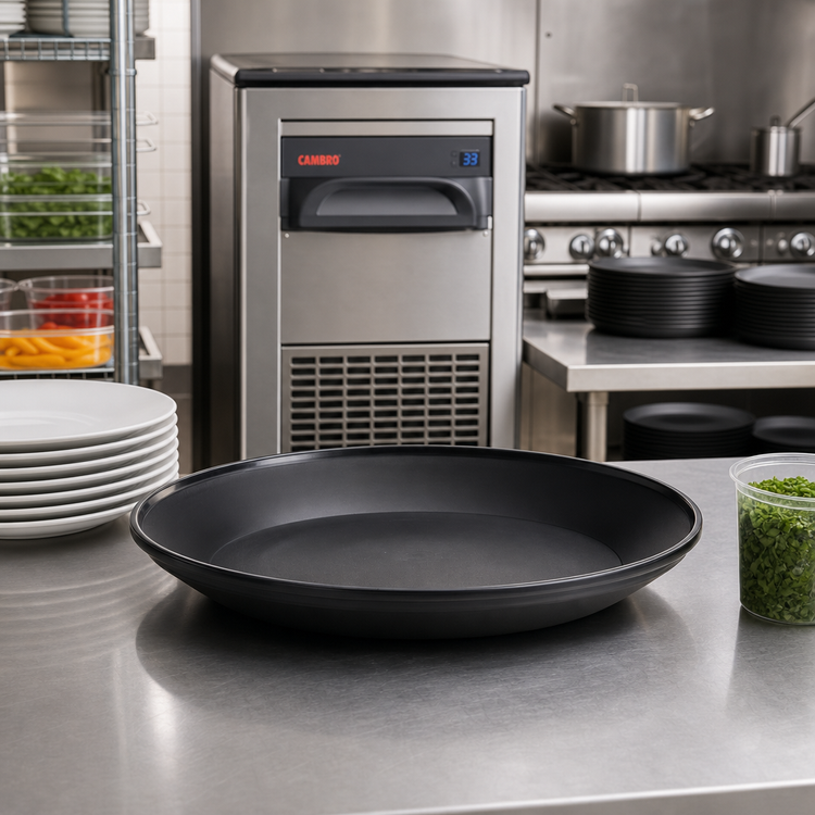 Product image #3 for Cambro Camchiller Pellet for 9-Inch Plates, Black