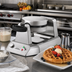 Thumbnail image #3 for Waring Heavy-Duty Single Countertop Round Belgian Waffle Maker with Rotary Feature