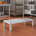 Thumbnail image #2 for Advance Tabco Special Value Series One-Tier Aluminum Square Bar Dunnage Rack, 36 x 20 x 12 Inches, 1,500 lb. Capacity