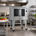 Thumbnail image #2 for Southbend Platinum Full-Size Single Deck Standard Depth Electric Convection Oven, 11 kW, Touchscreen Controls, Dependent 2-Piece Glass Doors