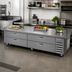 Thumbnail image #2 for Beverage-Air Four-Drawer Chef Base Freezer with 108-Inch Extended Top