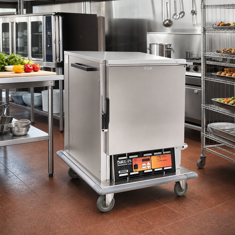 Product image #2 for Panco 10-Pan Extended-Width Undercounter Heated Holding Cabinet, Solid Door, Non-Insulated
