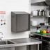 Thumbnail image #2 for Eagle Group Wall-Mounted Chemical Storage Cabinet with Sloped Top and Left-Hinged Door, 24 x 15 x 28 Inches