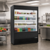 Thumbnail image #2 for True 60-Inch Vertical Air Curtain Merchandiser Open-Air Cooler with 4 Adjustable Shelves