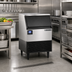 Thumbnail image #2 for Maxx Ice Undercounter Full-Dice Ice Maker With 75 lb Storage Bin