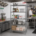 Thumbnail image #2 for Eagle Valu-Master 5-Tier Wire Shelving Starter Unit, 24 x 21 x 74 Inches, Pewter Gray Epoxy