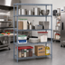 Thumbnail image #2 for Quantum 4-Shelf Wire Shelving Starter Kit, 60