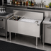 Thumbnail image #2 for Krowne Royal Series 36-Inch Underbar Combination Ice Bin with Right-Hand Ice Bin and Left Insulated Bottle Storage