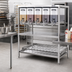 Thumbnail image #2 for Eagle Group Stainless Steel Drip Pan for Syrup Tank Rack, 48 x 24 Inches