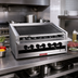 Thumbnail image #2 for MagiKitch'n APM-RMB-636 36-Inch Low Profile Countertop Radiant Gas Charbroiler