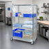 Thumbnail image #2 for Quantum 10-Gauge Clear Vinyl Wire Cart Cover with Velcro Flap, 24 x 72 x 63 Inches