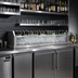 Thumbnail image #2 for Glastender Back Bar Glass Ice Display Unit for Bottled Beverages, 72 Inch Wide x 12 Inch Deep x 9 Inch High