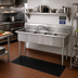 Thumbnail image #2 for Turbo Air 4-Compartment Stainless Steel Sink with 18