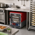 Thumbnail image #2 for Metro C5 3 Series Undercounter Heated Holding and Proofing Cabinet with Clear Polycarbonate Door and Universal Wire Slides
