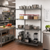 Thumbnail image #2 for Metro Super Adjustable Super Erecta Add-On Wire Shelving Unit, 30 x 18 x 63 Inches, 4 Shelves