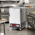 Thumbnail image #2 for Metro C5 3 Series Half-Height Heated Holding Cabinet with Gray Insulation Armour, Solid Door, 17-Pan Capacity