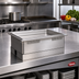Thumbnail image #2 for Hatco Rectangular Drop-In Heated Well for Full-Size Pan with Drain, Non-Insulated