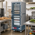 Thumbnail image #2 for Metro C5 3 Series Full-Height Mobile Heated Holding and Proofing Cabinet with Dutch Clear Polycarbonate Doors, Gray