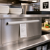 Thumbnail image #3 for 24-Inch Aluminum Guest Check Holder Bar/Rail