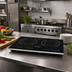 Thumbnail image #2 for Eurodib S2F2 Commercial Double-Burner Countertop Induction Cooktop, 1.8 kW, 120V
