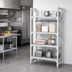 Thumbnail image #3 for Cambro Camshelving Premium 4-Shelf Vented Stationary Starter Unit, 21
