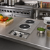 Thumbnail image #2 for Wells H-636 Built-In Electric Hotplate with 2 Flat Spiral Burners, 14-3/4 Inch Wide