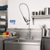 Thumbnail image #2 for equip 8-Inch Centers Deck-Mount Pre-Rinse Unit with 12 1/8-Inch Add-On Faucet