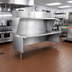 Thumbnail image #2 for Open Front Modular Equipment Enclosure / Equipment Stand, 102 Inch x 26 Inch, 304 Stainless Steel