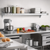 Thumbnail image #3 for New Age 1572HD Adjust-A-Shelf H.D. Series Wall-Mounted Aluminum Shelf, 72 x 15 Inches, 2000 lb Capacity