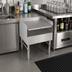 Thumbnail image #3 for John Boos Recessed Freestanding Underbar Drainboard, 12 x 21 Inch, Stainless Steel