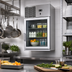 Thumbnail image #2 for Glastender 24-Inch Wall-Mount Refrigerator with Left-Hinged Glass Door