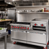 Thumbnail image #2 for American Range 36-Inch Gas Restaurant Range with 4 Open Burners and 12-Inch Griddle/Broiler