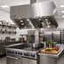 Thumbnail image #2 for John Boos C2HB-42-2 Ventless Condensate Hood, Box Type, 42 x 42 x 25 Inches, Stainless Steel