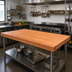 Thumbnail image #2 for Boos Block American Cherry Edge Grain Kitchen Countertop, 84