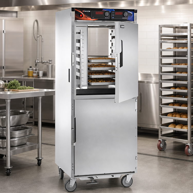 Product image #2 for Cres Cor Insulated Pass-Thru AquaTemp Hot Holding Cabinet for 18 x 26 Pans