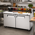 Thumbnail image #2 for Turbo Air M3 Series Two-Section Sandwich/Salad Prep Table Refrigerator, 60-1/4 Inch Wide, 16-Pan Top