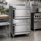Thumbnail image #2 for Jade Range (Middleby) Titan JTRH-36 36-Inch Heavy-Duty Natural Gas Range Type Oven, Single-Deck Standard Oven, Stainless Steel Exterior