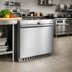 Thumbnail image #2 for Randell 32-Inch 1-Section Undercounter Freezer, 8.6 Cu. Ft., Rear-Mounted Self-Contained Refrigeration, Solid Door