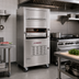 Thumbnail image #2 for Southbend Platinum Heavy Duty 32-Inch Single-Deck Gas Infrared Upright Broiler with Overhead Warming Oven, Modular Mount