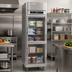 Thumbnail image #3 for Victory UltraSpec 1-Section Reach-In Freezer with Half-Height Hinged Glass Doors, 21.01 Cu. Ft., Stainless Steel, Top-Mounted Self-Contained Refrigeration