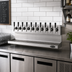 Thumbnail image #2 for Krowne 30-Inch Wall-Mount 10-Faucet Glycol-Cooled Beer Tower with Drip Tray