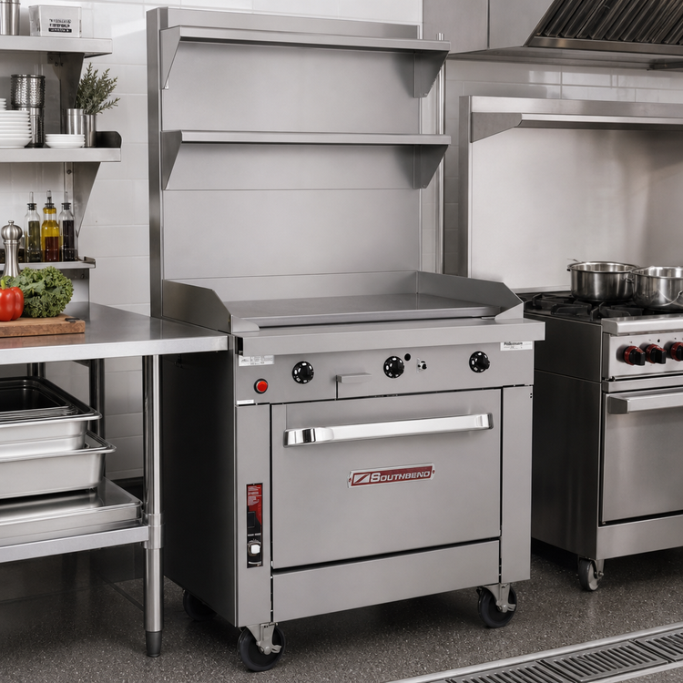 Product image #2 for Southbend Platinum Heavy Duty 36-Inch Modular Natural Gas Sectional Range with Full-Width Manual Griddle